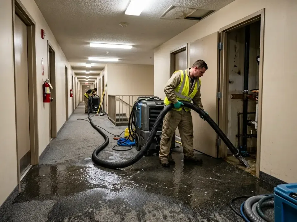 multi-unit-apartment-hallway-f-005 — frequently asked questions, Emergency Burst Pipe Water Extraction & Removal in Star, ID